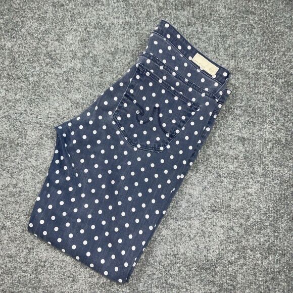 Adriano Goldschmied  Jeans Womens Size 30 Blue Denim The Stevie Ankle Slim - Picture 12 of 12